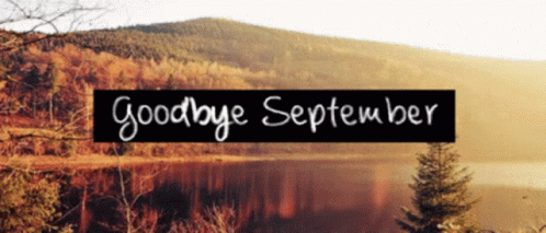Goodbye September Hello October GIF