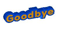 Goodbye Sticker GIF