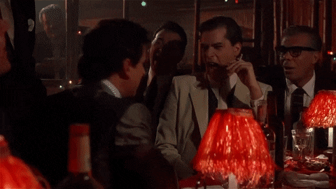 Goodfellas Talking And Smoking GIF