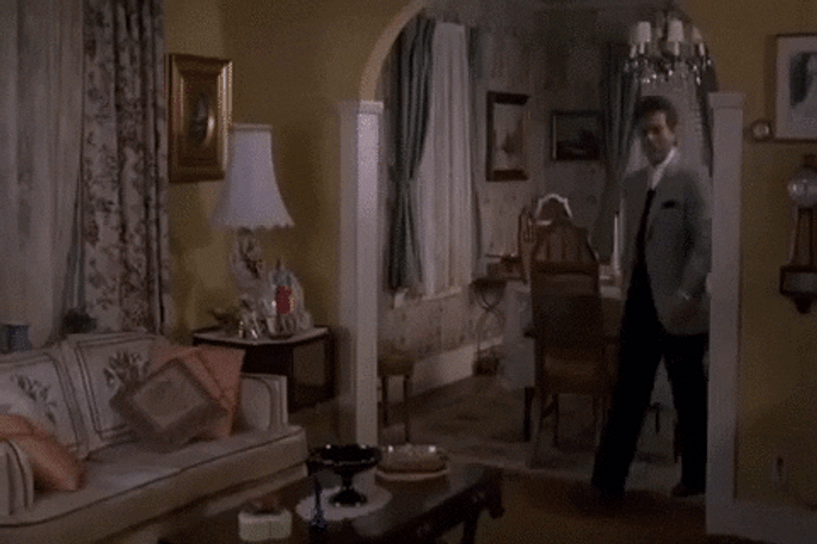Goodfellas Tommy Devito Walking In Living Room GIF