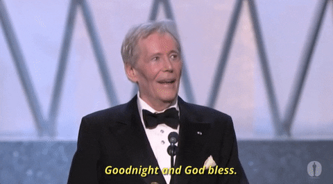 Goodnight And God Bless Peter O Toole GIF