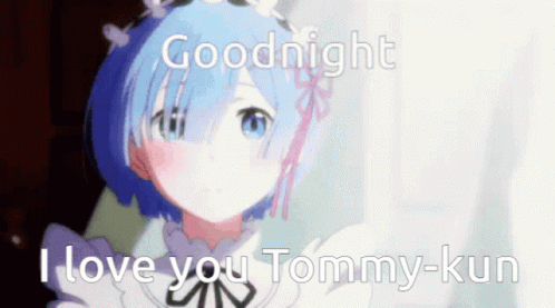 Goodnight I Love You Tommy Kun GIF