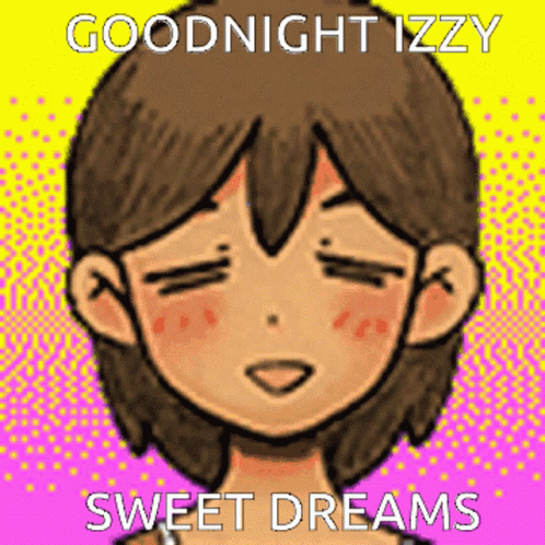Goodnight Izzy Sweet Dreams Cartoon GIF