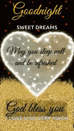 Goodnight Message With Heart