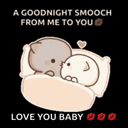 Goodnight Smooch Love You Baby