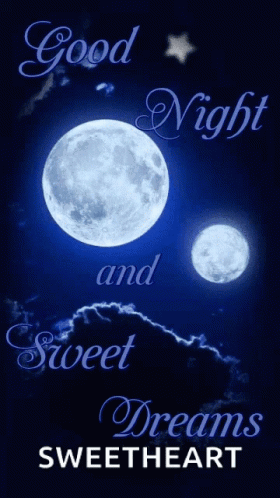Goodnight Sweet Dreams Sweetheart GIF