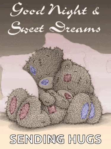 Goodnight Sweet Dreams Two Bears GIF