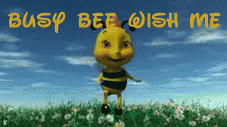 Goofy Ahh Busy Bee Wish Me GIF
