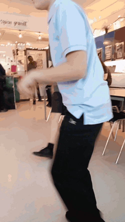 Goofy Ahh Griddy Kid Dance GIF