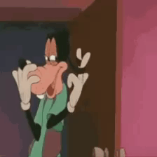 Goofy Cartoon Character Making Funny Face