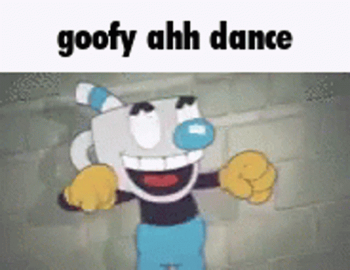 Goofy Cuphead Dance GIF