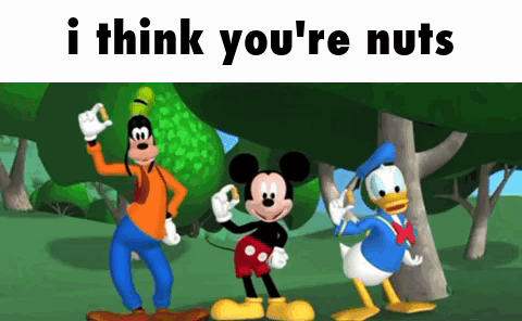 Goofy Mickey Mouse And Donald Duck Sitting Around Campfire Saying The Code GIF