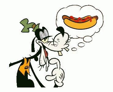 Goofy Wiener Hotdog Wednesday Hungry GIF