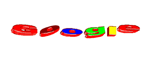 Google Logo with Red Yellow Blue Letters