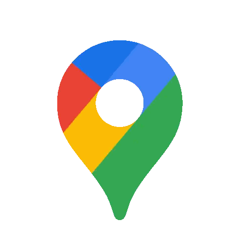 Google Map Pin with White Center