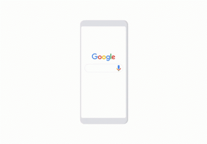Google Pixel 3 Voice Tone Search GIF