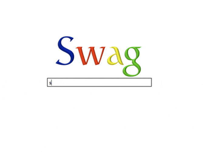 Google Search Swag Meme GIF