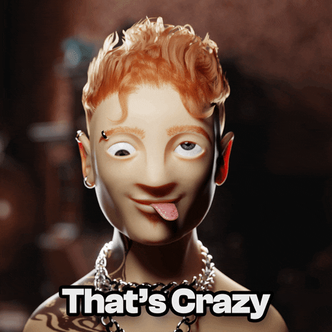 Googly Crazy Eyes Mind Blown Meme GIF