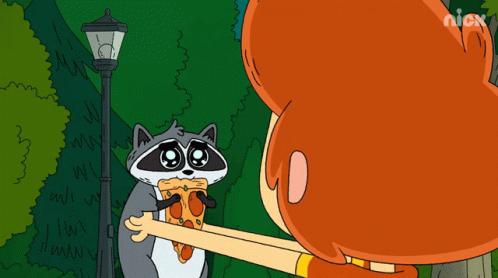 Nickelodeon Raccoon Googly Eyes GIF