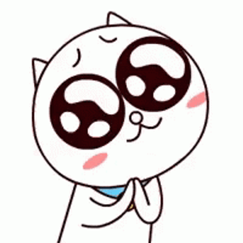Googly Eyes Please Aoda Cat GIF