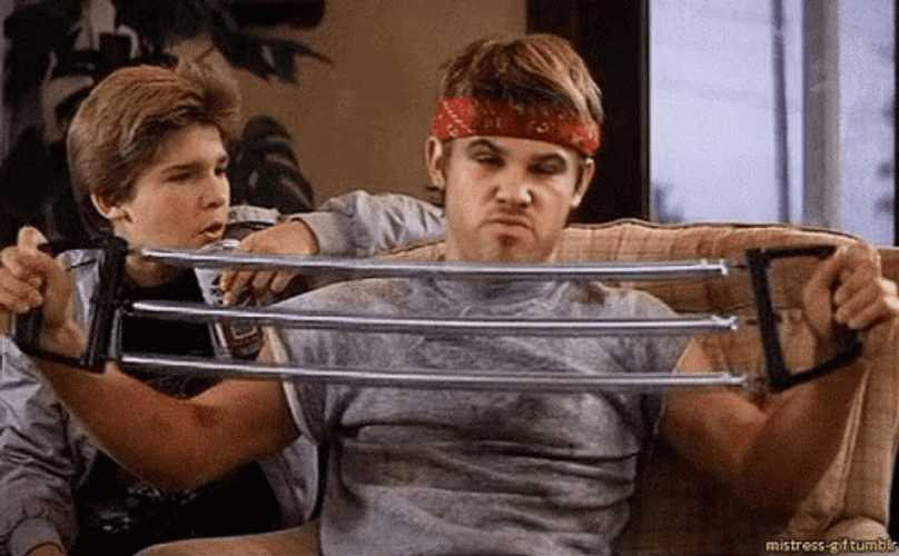 Goonies Brand Walsh And Red Bandana On His Head GIF