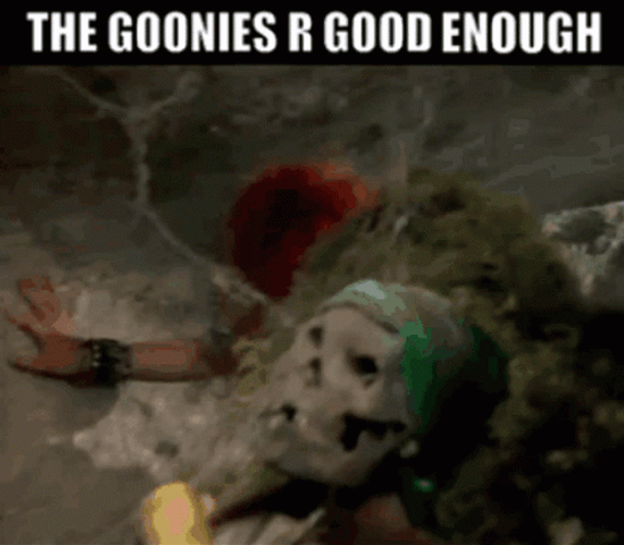 Goonies Cyndi Lauper Screaming GIF