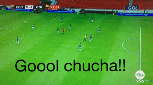Goool Chucha Soccer Game On TV GIF