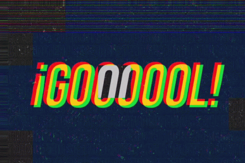 Goooool On Dark Background GIF