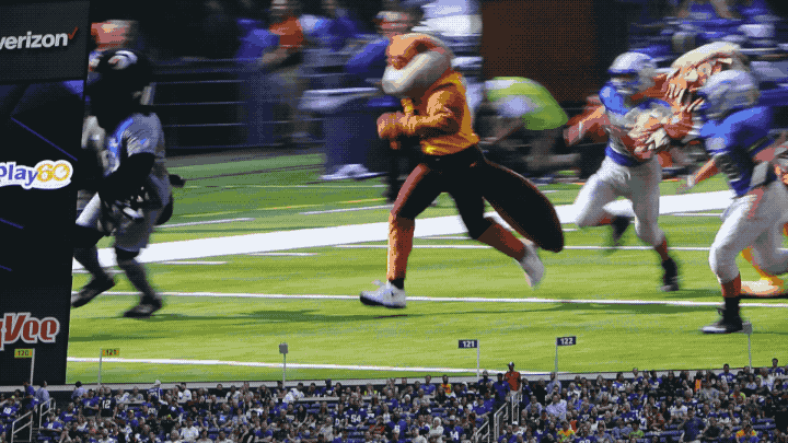 Gophers Got Physical On Game GIF