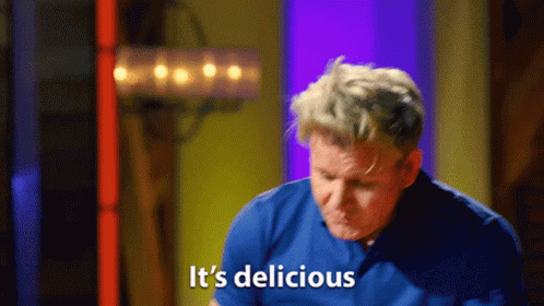 Gordon Ramsay It's Delicious GIF