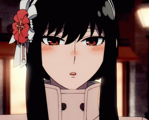 Gorgeous Yor Forger Frustrated Reaction GIF