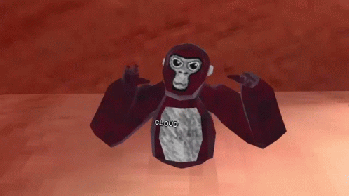 Black Gorilla Tag Enjoy Dancing GIF