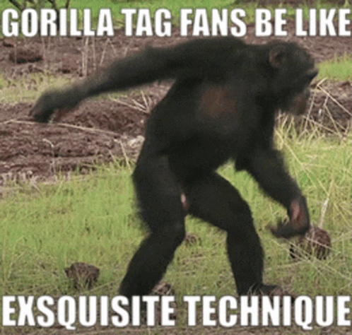 Dancing Cha-cha Like Gorilla Tag GIF