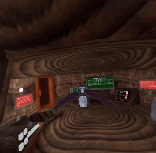 Black Gorilla Tag Is Looking For Missing Food GIF