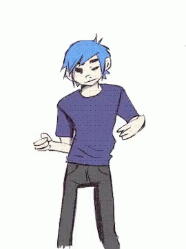 Gorillaz Enjoying Adorable Dance GIF