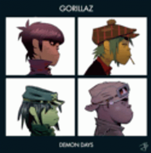 Gorillaz Demon Days GIF