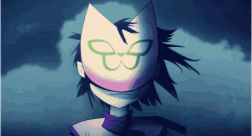 Gorillaz Noodle Fun Art GIF