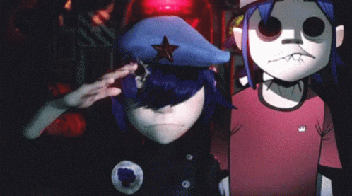 Gorillaz Confused Reaction GIF