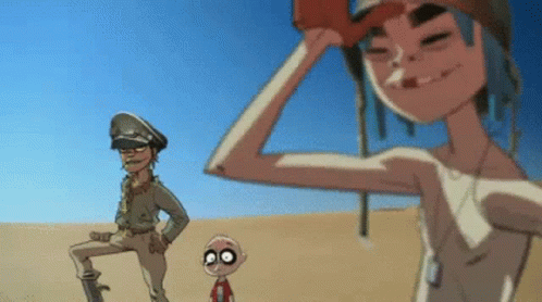 Gorillaz Filling Your Head GIF