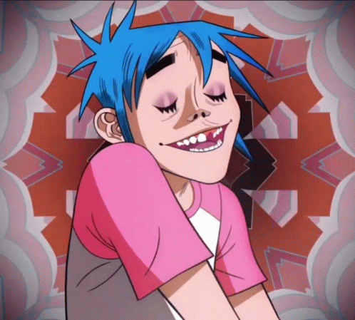 Gorillaz Beautiful Ai Art GIF