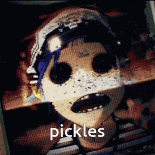 Gorillaz Talk To Me Pickles GIF