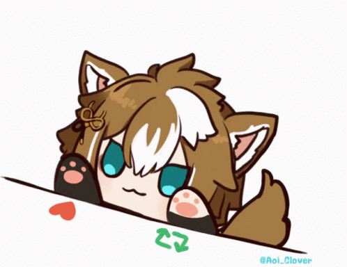 Gorou Genshin As A Cute Cat GIF