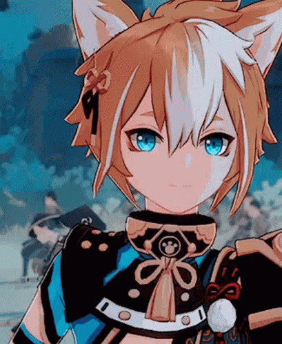 Gorou Genshin Under The Rain GIF