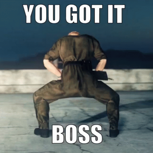 Animated Soldier Twerking You Got It Boss GIF