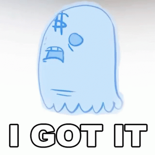 Undead Unluck Ghost I Got It GIF