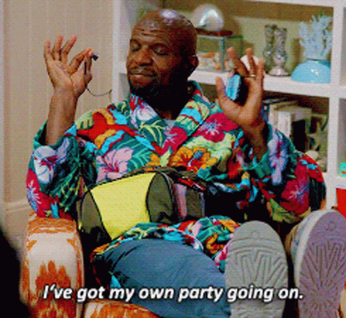 Got My Own Holiday Party GIF