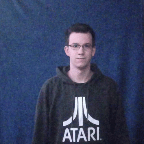 Man Standing Gotcha Finger Gun GIF