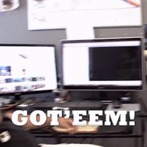 Goteem On Computer Monitor GIF