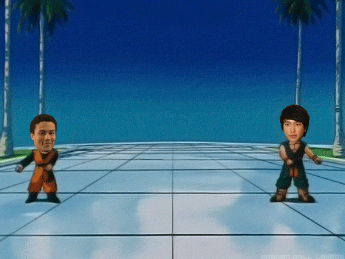 Goten And Trunks Head Replaced Fusion GIF