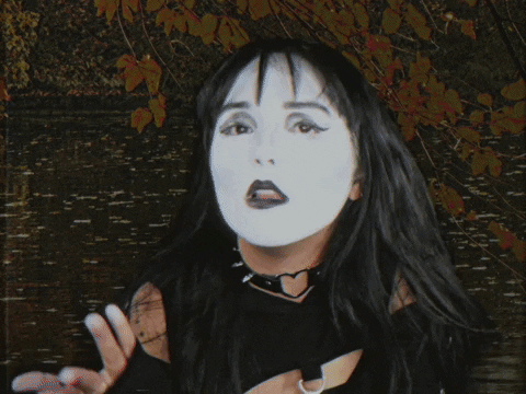 Goth Fall Season Expectations GIF